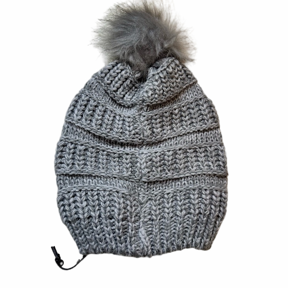NWT Treasure & Bond Silver Beanie One Size